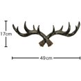 thumbnail image 2 of Antler Hallway Coat Rack - Black 49 Cm - Home And Decoration - Stylish Furniture Accessories - High Load Capacity, 2 of 4