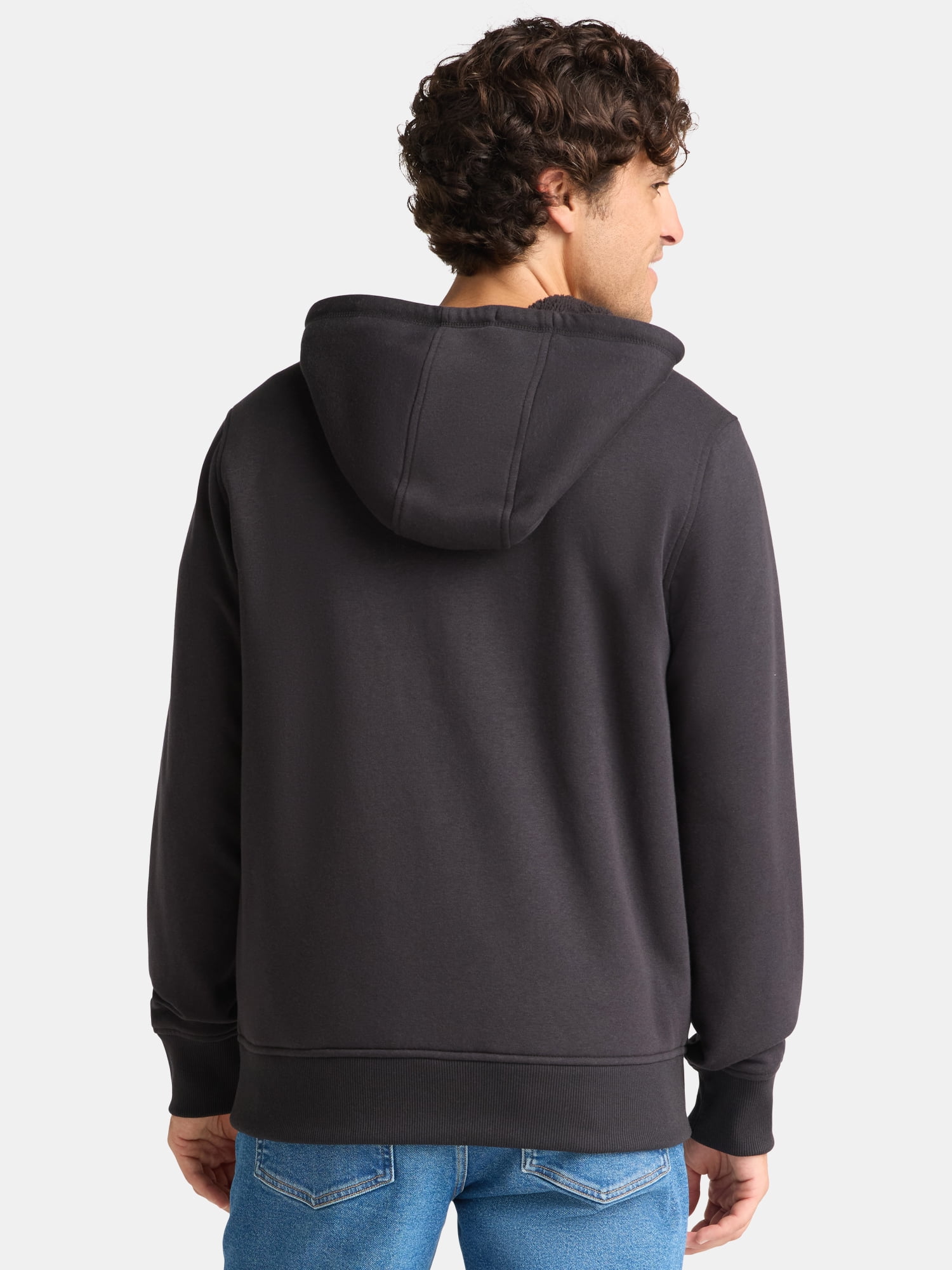 George Men’s High Pile Fleece Hoodie, Size S-3XL