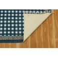 thumbnail image 5 of Casavani Handwoven Blue Dhurrie Cotton Area Rug Hallway, Stair, Kitchen Runner Rug 3x10 Feet, 5 of 5