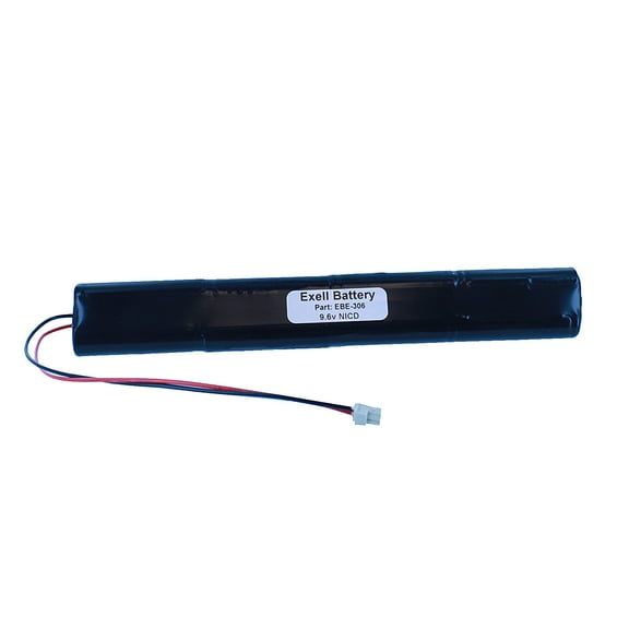 Emergency Light Fixture Battery Ni-Cd 9.6v 1000mAh for BBAT0043A 18737