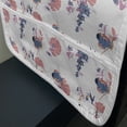 thumbnail image 3 of Birds Microwave Oven Cover, Floral Tropical Composition with Monstera Leaves and Animals Exotic Summer Design, Water Resistant Organizer with Pockets for Kitchen, 36" x 12", Multicolor, by Ambesonne, 3 of 4