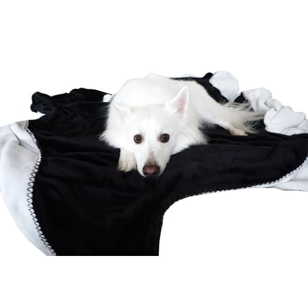 FASCIINO - High Quality Extra Large Super Soft Velour Pet Throw Blanket