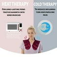 Microwavable Heating Pad Wrap for Neck and Shoulders to Relieve Pain