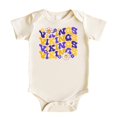 thumbnail image 4 of Trendy Vikings Sports Fan Shirt for Women, Teens & Kids Purple Team Pride Girly Outfit for Baby Natural Bodysuit 6 Months, 4 of 4