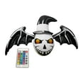 thumbnail image 1 of Fantasma inflable de Halloween para exteriores, decoración de PVC aterradora para el hogar con LED incorporados, decoración para fiestas navid, 1 of 9