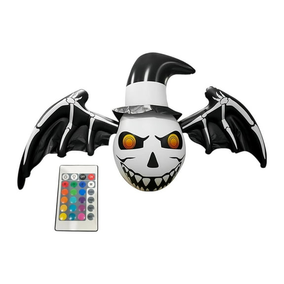 Fantasma inflable de Halloween para exteriores, decoración de PVC para patio, porche, hogar, fantasma inflable, adorno decorativo para jardín,