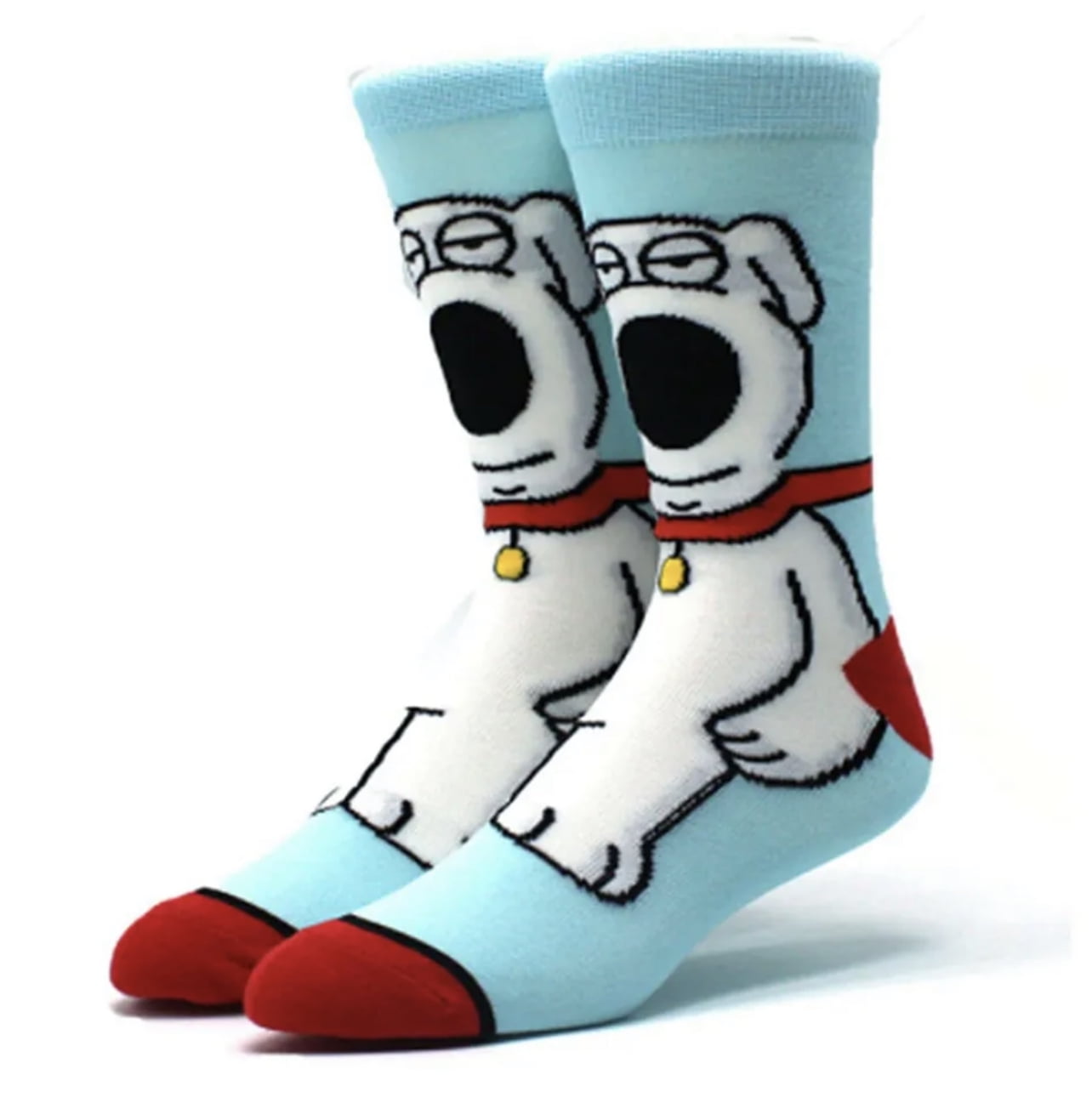Cartoon Socks, Womens & Mens Fun Novelty Crew Character 360 Degree