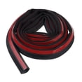 thumbnail image 1 of 5Meters Big D Small D Z Shape P Type Car Door Seal Strip Auto Rubber, 1 of 8