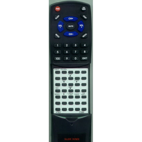 Replacement Remote for FUNAI N0146UD, RTN0146UD, 63134C
