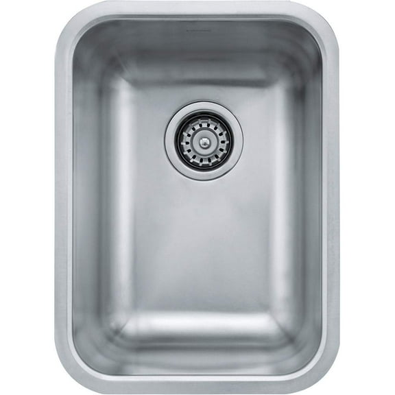 Franke Gdx11012 Grande Series Single Bowl 18G 12 X 17 X 8 Sink Boxed Stainless Steel