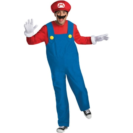 Mario Deluxe Men's Adult Halloween Costume