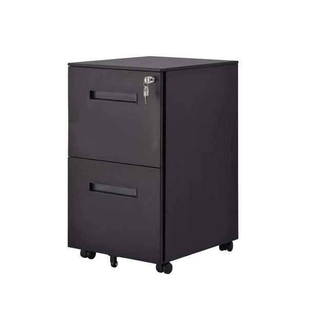 Rolling File Cabinets With 2 Drawer, Lockable File Cabinet With Wheels