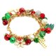 thumbnail image 1 of Regalos de Navidad para niños y adolescentes, pulseras con dijes, pulseras con cuentas lindas con dije colgante, 1 of 5