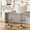 Beige, variant on Mieres Velvet Bar Stools Set of 2, Adjustable Height Swivel Pub Chairs with Woven Back, Counter Height Dining Chairs with Footrest, 360° Rotating Kitchen Island Stools for Home & Bar, Gray