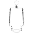 thumbnail image 4 of Shisuyan Silver Metal Lamp Shade Holder and Finial Kit for Light Use with Wear Resistant Design 1 Set, 4 of 8