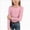 L56-Pink, variant on Tween Kids Solid Color Long Sleeve Classic Crewneck T-Shirts for School Basic Tee Tops for 5t 6t 7t 8t 9t 10t Trendy Tween Girls Style(Hot Pink,7-8 Years)