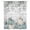 Gray, variant on Teal Green Pumpkins Fall Sheer Curtains 63 Inch Length, Light Filtering Voile Curtain Panel, Autumn Weeping Leaves Thanksgiving Rod Pocket Drapes Window Treatments for Living Room Bedroom 52"x63"