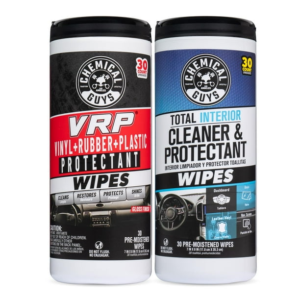 Toallitas Chemical Guys VRP & Total Interior Cleaner (60 unidades)