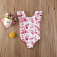 thumbnail image 2 of Kiapeise Little Girl One-piece Swimsuit Fruit Print Beachwear, 2 of 4