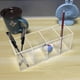 thumbnail image 5 of Clear Acrylic Pencil Pot | Acrylic Pen Holder Compartments | Makeup Brush Storage | Desk Organizer, 5 of 5