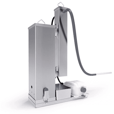 Supllueer Cold Smoke Generator 5L Stainless Steel Hot Smoker Smoker Pellet BBQ
