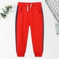 thumbnail image 2 of LWNYDPLSD Toddler Boy Red Pants Boys Thermal Pants Pantalón Cargo Para Mujer 11 Year Old Girl Birthday Gifts Clothes for 1 Year Boy Boys Winter, Red 3 Years, 2 of 7