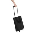 thumbnail image 5 of Masteelf Portable Grocery Cart Foldable Shopping Cart with Wheels Multi-Function Trolley for Shopping Collapsible Bag with Pull Handle Small Rolling Cart for Groceries, 5 of 8