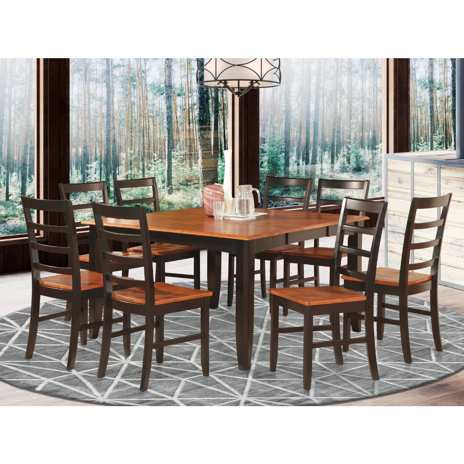 Dining Room Set Square Table, How Big Is A Square Dining Table That Seats 8