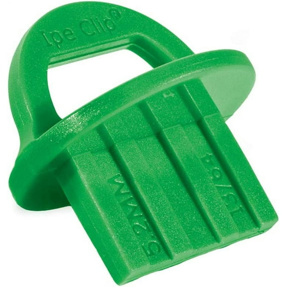 DeckWise WiseGuides 13/64" Gap Deck Board Spacer Guide for Hardwood, Pressure Treated Lumber, Thermal Wood, PVC and Composite Decking Alignment (20 Pack))