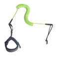 thumbnail image 5 of Vsenkes Coiled Surfboard Leash Lightweight Paddle Leash for Outdoor Shortboard Kayak Green, 5 of 9