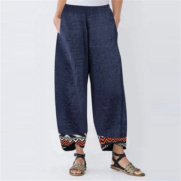 Aayomet Sweatpants Women Women’s Casual Baggy Sweatpants High Waisted Joggers Pants Lounge Trousers with Pockets,Navy 3XL