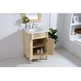 thumbnail image 6 of Elegant Lighting Vf10127 Danville 27" Free Standing Single Basin Vanity Set - Off White, 6 of 7