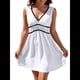thumbnail image 2 of Vestido Reductor de Cintura, Cómodo, Informal, con Escote en V, Sin Mangas, para y Verano. XL, 2 of 5