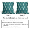 thumbnail image 6 of Christmas Tree Pillow Covers 18x18 Set of 2 Red Xmas Rustic Style Winter Print Decorative Outdoor Pillowcases Farmhouse Vintage Holiday Decorations Throw Cushion Case Decor for Couch Sofa Bed, 6 of 6