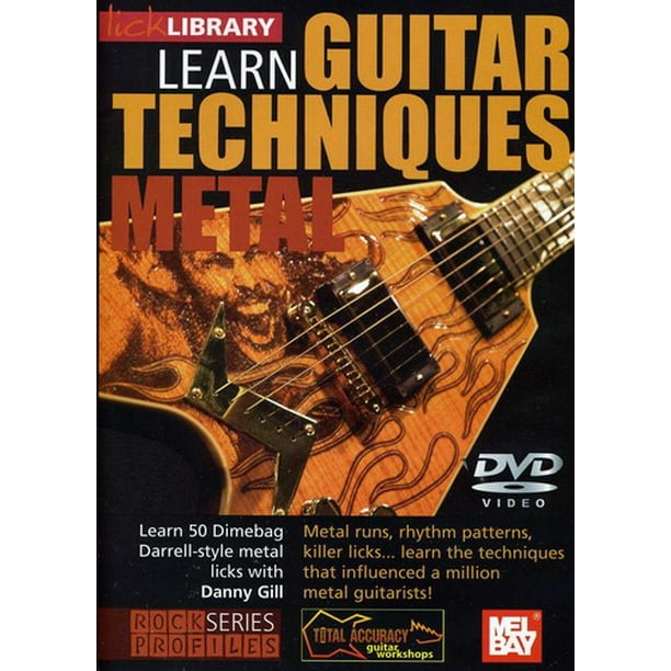Learn Guitar Techniques Metal (DVD)