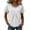 White, variant on WHEANG 2026 Trendy Summer Tops for Women Short Sleeve Collarless Button Down Shirt Breathable Linen Crop Blouse for Women Lightweight Casual Beach Vacation Outfit Tops(Color White Size 2XL)