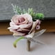 thumbnail image 2 of Ramillete De Flores De Seda Rosa Para Fiesta De Boda Romántica De 2 Piezas Macarena Ramillete para el ojal de boda, 2 of 3
