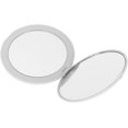 thumbnail image 3 of ZHAOCHENG Espejo de maquillaje LED, espejo de maquillaje con simulación de luz solar y aumento de 1X y 2X, 6500 K, para viajes (verde), 3 of 4