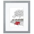 thumbnail image 1 of Edgewood 1079101544 Cadre Photo de Base Plat de 11 x 14 Po - Gris, 1 of 1