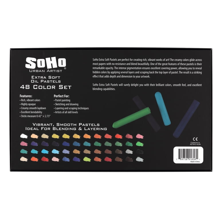 Soho Paper Professional Art Paper SoHo Urban Artist Pastel Paper Pad - 140 Lb Acid ...