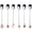 Style 1, variant on 6pcs Stainless Steel Christmas Coffee Spoon Ice Cream Soup Sugar Dessert Teaspoons Mixing Stirrer Kitchen Tableware