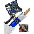 thumbnail image 1 of AMZCNC Hydraulic Tube Expander Compact Swaging Tool Kit with Tube Cutter, Deburring Tool and 7 Expander Heads for 3/8 to 1-1/8 Inches Copper Pipes HVAC Expander Tools (3/8&acirc;&#, 1 of 7