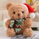 thumbnail image 3 of Muñecos de peluche de oso de Navidad para niños, muñecos de peluche suaves, regalos de Año Nuevo para novia, 20-23CM, 3 of 5