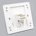 thumbnail image 3 of Wall Socket Outlet 86x86 Type RJ45 CAT5E Socket Computer Network Module Socket Wall Socket Panel Cable Interface Outlet, 3 of 6