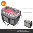 thumbnail image 2 of Yougu 48 Can Soft Sided Cooler Bag with Extra Large Insulated Bag,Grey, 2 of 9