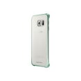 thumbnail image 2 of Samsung EF-QG925BGR - Back cover for cell phone - polycarbonate - clear green - for Galaxy S6 edge, 2 of 3