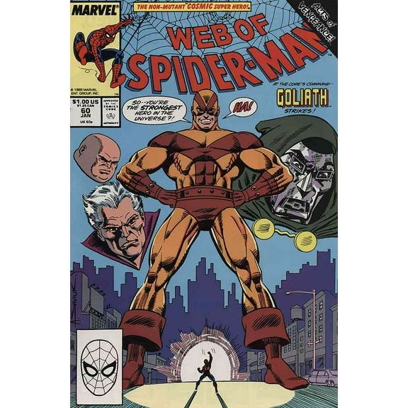 Web of Spider-Man, The #60 VF ; Marvel Comic Book
