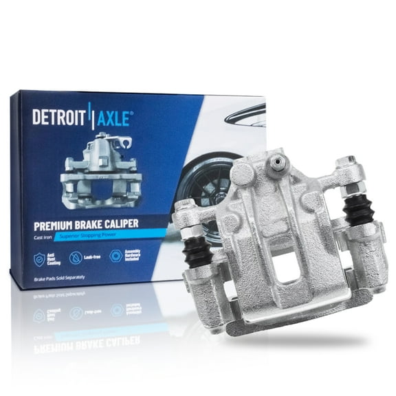 Detroit Axle - Rear Right Brake Caliper w/ Bracket Replacement for 2015-2019 Hyundai Sonata 2016-2020 Kia Optima