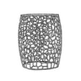 thumbnail image 2 of Christopher Knight Home Modern Industrial 15" Aluminum Accent Table, Silver Nickel, 2 of 5