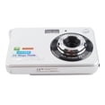 thumbnail image 1 of Cármara digital, cámara de sensación automática de luz automática de 48MP de plata para viajar para viajar, 1 of 7
